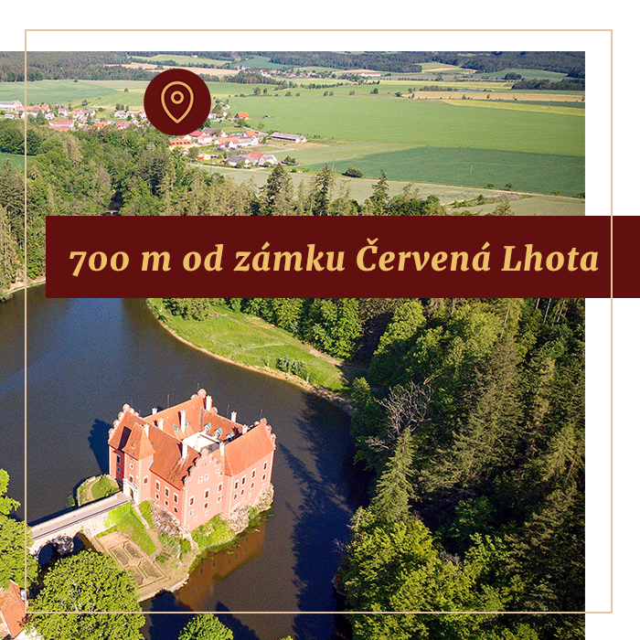 ubytování Jindřichův Hradec - Červená Lhota