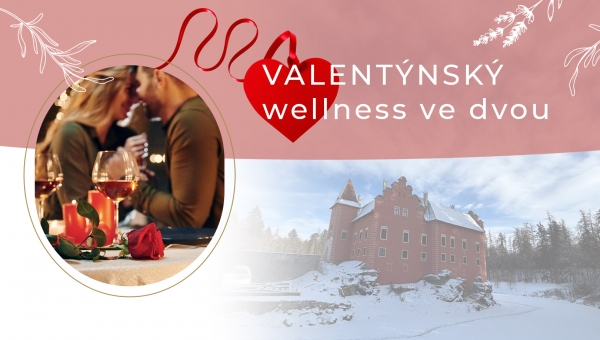 Valentýnský wellness pobyt pro dva